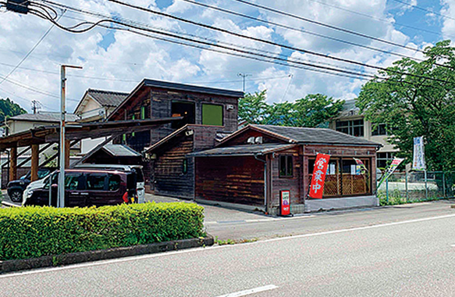 caféレストしゃくなげ 外観